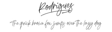 Rodrigues by Måns Grebäck — Script Handwritten Font — thumbnail 1