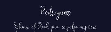 Rodriguez by Nariswari Creative — Script Handwritten Font — thumbnail 2
