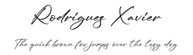 Rodriguez Xavier by Letterena Studios — Script Handwritten Font — thumbnail 1