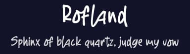 Rofland by DumadiStyle — Script Handwritten Font — thumbnail 2
