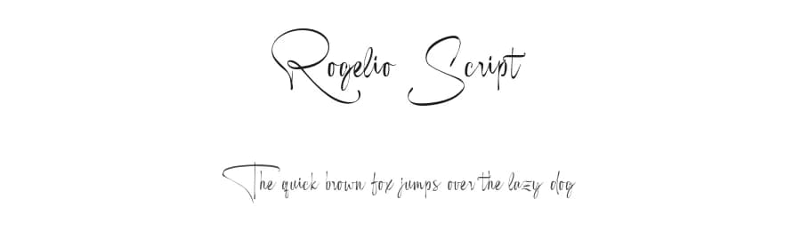 Rogelio Script by Joelmaker — Script Handwritten Font — preview 1