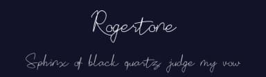 Rogertone by UI Creative — Script Handwritten Font — thumbnail 2