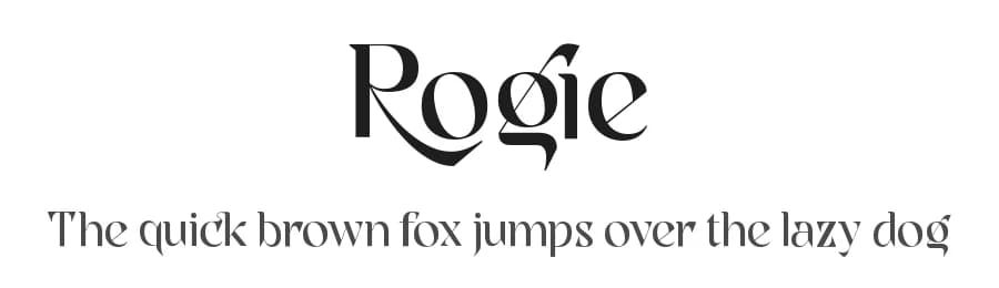 Rogie by Moka Type Studio — Serif Font