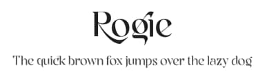 Rogie by Moka Type Studio — Serif Font — thumbnail 1