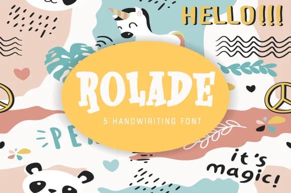 Rolade Font by Arendxstudio — Script Handwritten Font