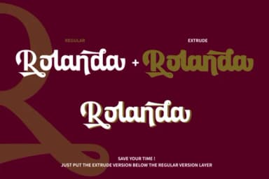 Rolanda Font by GartypeStudio — Script Handwritten Font — thumbnail 3