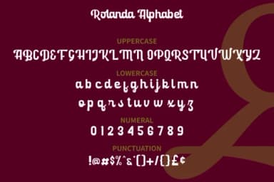 Rolanda Font by GartypeStudio — Script Handwritten Font — thumbnail 6