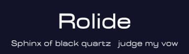 Rolide by Craft Supply Co. — Sans Serif Font — thumbnail 2