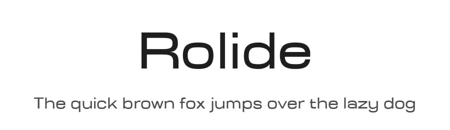 Rolide by Craft Supply Co. — Sans Serif Font — preview 1