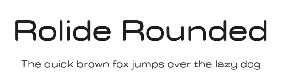 Rolide Rounded by Craft Supply Co. — Sans Serif Font