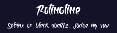 Rolingline by Runsell Studio — Script Handwritten Font — thumbnail 2