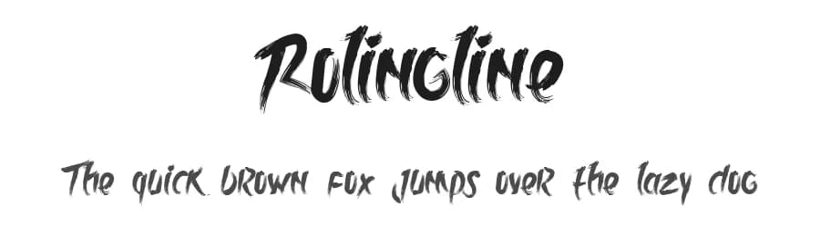 Rolingline by Runsell Studio — Script Handwritten Font