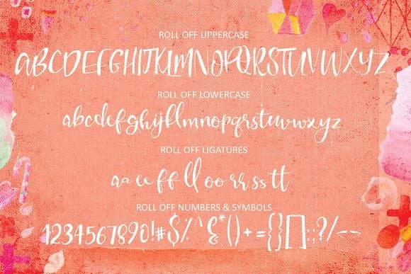 Roll off Font by Creativeqube Design — Script Handwritten Font