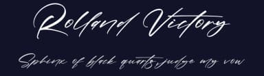 Rolland Victory by Letterena Studios — Script Handwritten Font — thumbnail 2