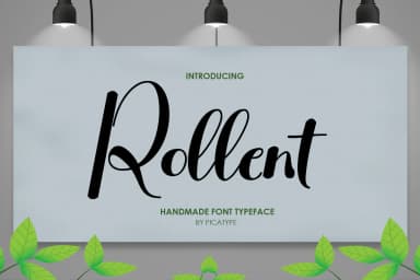 Rollent Font by Picatype Studio — Script Handwritten Font — thumbnail 1