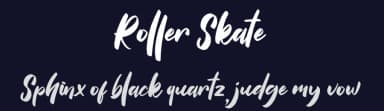 Roller Skate by Mengulirpena — Script Handwritten Font — thumbnail 2