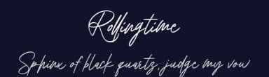 Rollingtime by Fontherapy — Script Handwritten Font — thumbnail 2