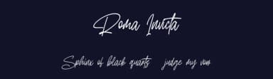 Roma Invicta by Maulana Creative — Script Handwritten Font — thumbnail 2