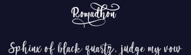 Romadhon by Rusd — Script Handwritten Font — thumbnail 2