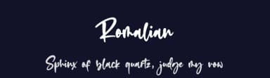 Romalian by Balpirick Studio — Script Handwritten Font — thumbnail 2