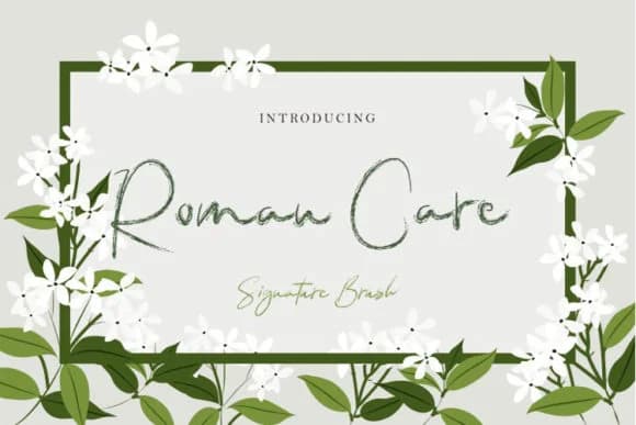 Roman Care Font by ed.creative — Script Handwritten Font