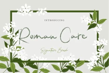 Roman Care Font by ed.creative — Script Handwritten Font — thumbnail 1