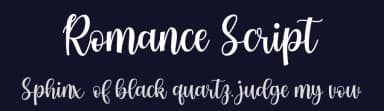 Romance Script by Cut Story — Script Handwritten Font — thumbnail 2