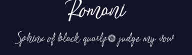 Romani by Calligraphy Fonts — Script Handwritten Font — thumbnail 2