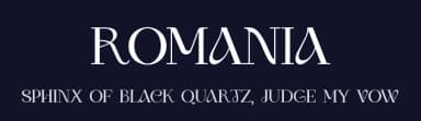 Romania by UI Creative — Serif Font — thumbnail 2