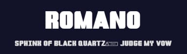 Romano by Kong Font — Sans Serif Font — thumbnail 2