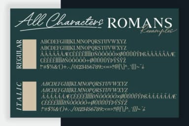 Romans Rexamples Duo Font by Cotbada Studio — Script Handwritten Font — thumbnail 6