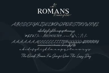 Romans Rexamples Duo Font by Cotbada Studio — Script Handwritten Font — thumbnail 7