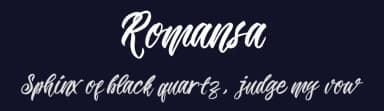 Romansa by Masinong Studio — Script Handwritten Font — thumbnail 2
