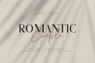 Romantic Couple Font by Bluestudio by Bluestudio — Script Handwritten Font — thumbnail 1