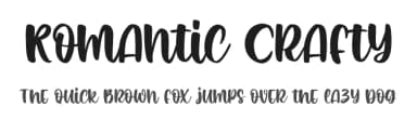 Romantic Crafty by Blankids — Script Handwritten Font — thumbnail 1