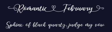 Romantic February by PutraCetol Studio — Script Handwritten Font — thumbnail 2