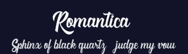 Romantica by Billy Argel Fonts ® — Script Handwritten Font — thumbnail 2