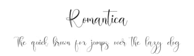 Romantica by NanaNissa — Script Handwritten Font — thumbnail 1