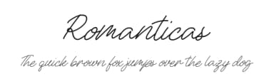 Romanticas by Vunira Design — Script Handwritten Font — thumbnail 1