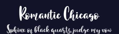 Romantic Chicago by Haksen Studio — Script Handwritten Font — thumbnail 2