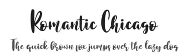 Romantic Chicago by Haksen Studio — Script Handwritten Font — thumbnail 1