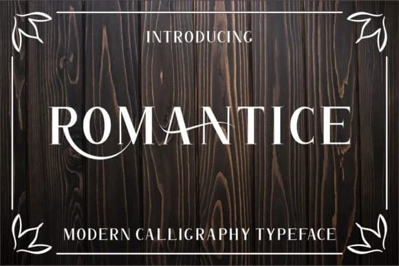 Romantice Font by MJB Letters — Script Handwritten Font