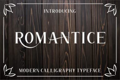 Romantice Font by MJB Letters — Script Handwritten Font — thumbnail 1