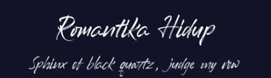 Romantika Hidup by StringLabs Creative Studio — Script Handwritten Font — thumbnail 2