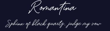 Romantina by finnaArt — Script Handwritten Font — thumbnail 2