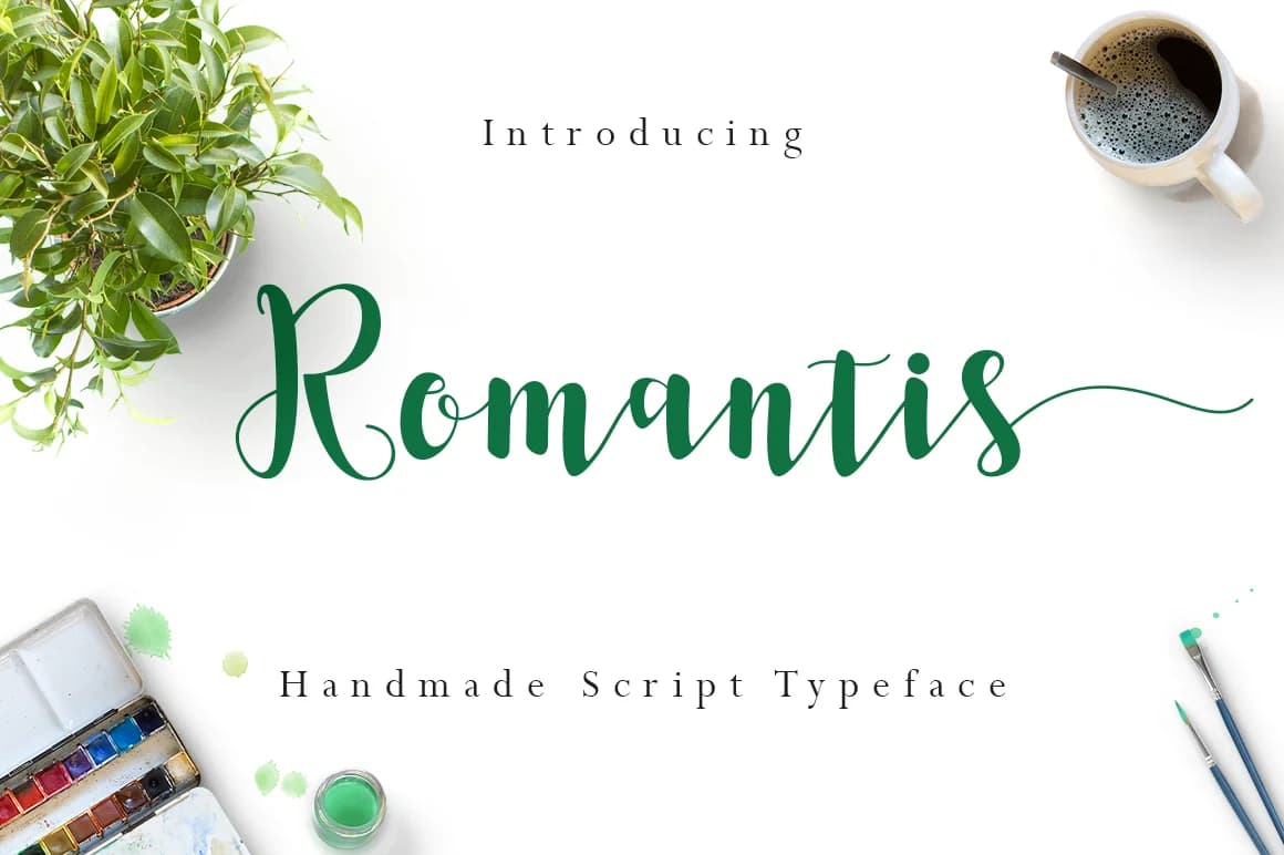 Romantis Font by FadeLine — Script Handwritten Font