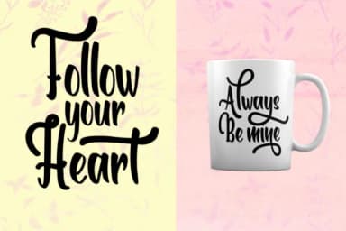 Romanttica Font by dmletter31 — Script Handwritten Font — thumbnail 2