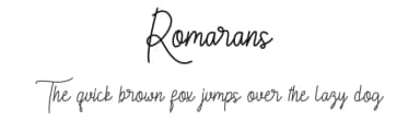 Romarans by Prioritype Co — Script Handwritten Font — thumbnail 1
