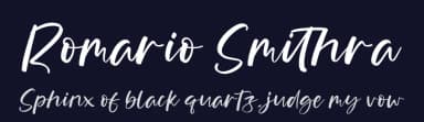 Romario Smithra by Letterena Studios — Script Handwritten Font — thumbnail 2