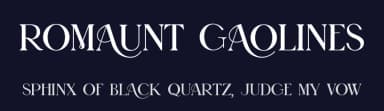 Romaunt Gaolines by UI Creative — Serif Font — thumbnail 2